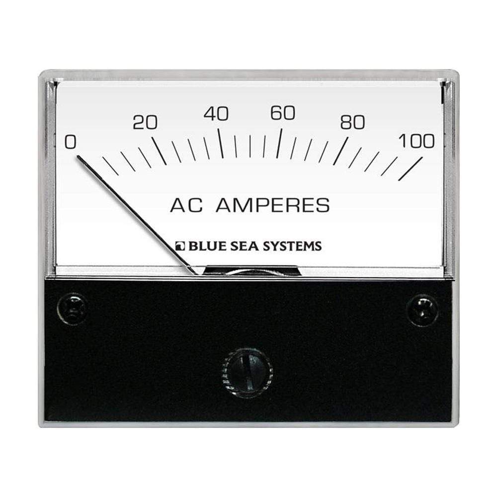 Blue Sea System Qualifies for Free Shipping Blue Sea AC Analog Ammeter 2-3/4" Face 0-100a AC #8258