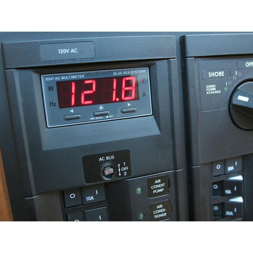 Blue Sea System Qualifies for Free Shipping Blue Sea AC Digital Multimeter with Alarm #8247