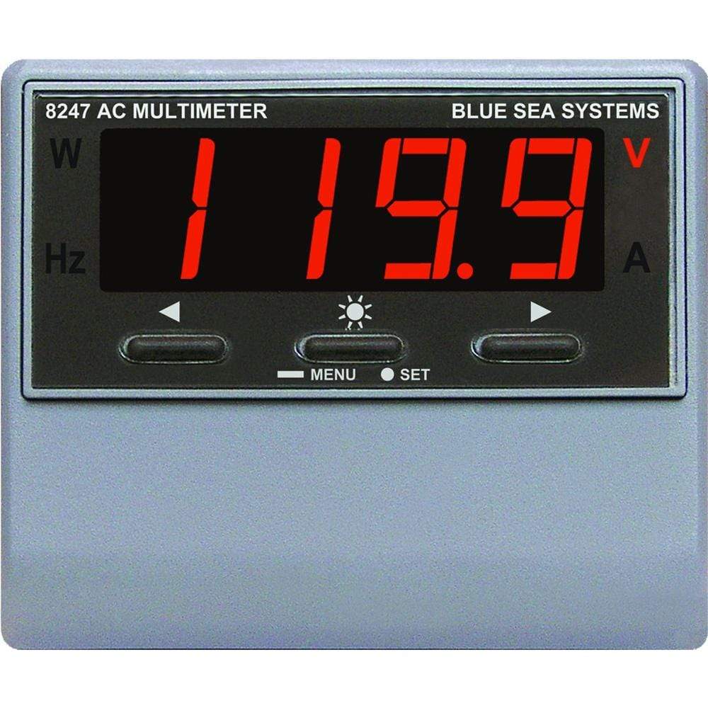 Blue Sea System Qualifies for Free Shipping Blue Sea AC Digital Multimeter with Alarm #8247