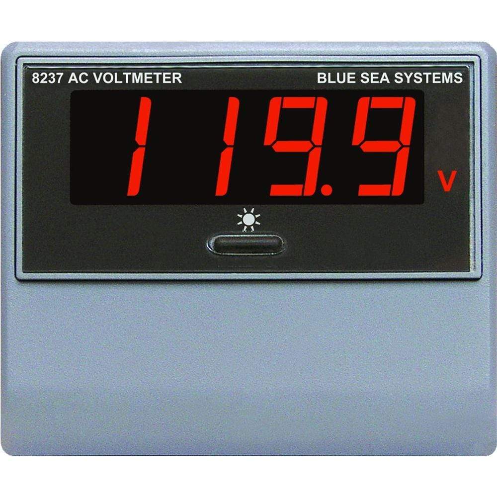 Blue Sea System Qualifies for Free Shipping Blue Sea AC Digital Voltmeter #8237