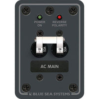 Blue Sea System Qualifies for Free Shipping Blue Sea AC Main Only Circuit Breaker Panel White Switches #8079