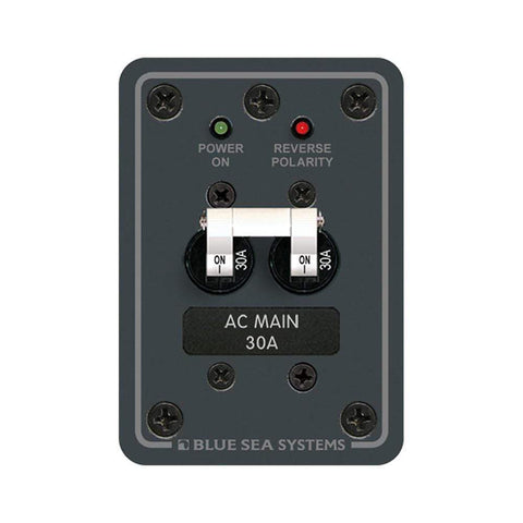 Blue Sea System Qualifies for Free Shipping Blue Sea AC Main Only Toggle Circuit Breaker Panel #8077