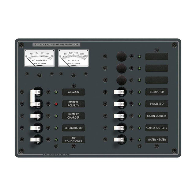 Blue Sea System Qualifies for Free Shipping Blue Sea AC Main Plus 11-Position #8176