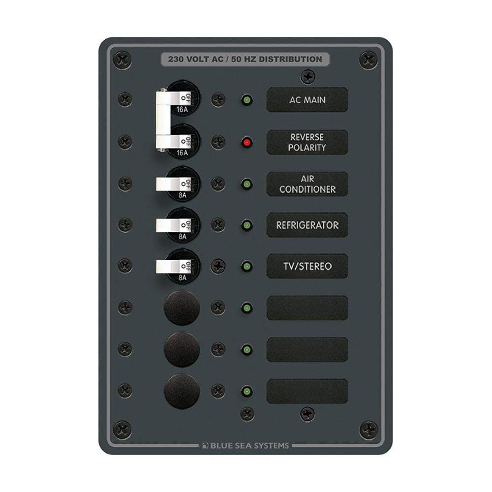 Blue Sea System Qualifies for Free Shipping Blue Sea AC Main Plus 6-Position #8127