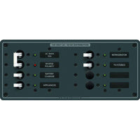 Blue Sea System Qualifies for Free Shipping Blue Sea AC Main Plus 6-Position White #8412