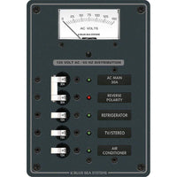 Blue Sea AC Main Plus3-Position Toggle Circuit Breaker Panel #8043