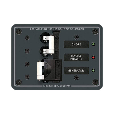 Blue Sea System Qualifies for Free Shipping Blue Sea AC Toggle Source Selector 230v 2 Source #8161