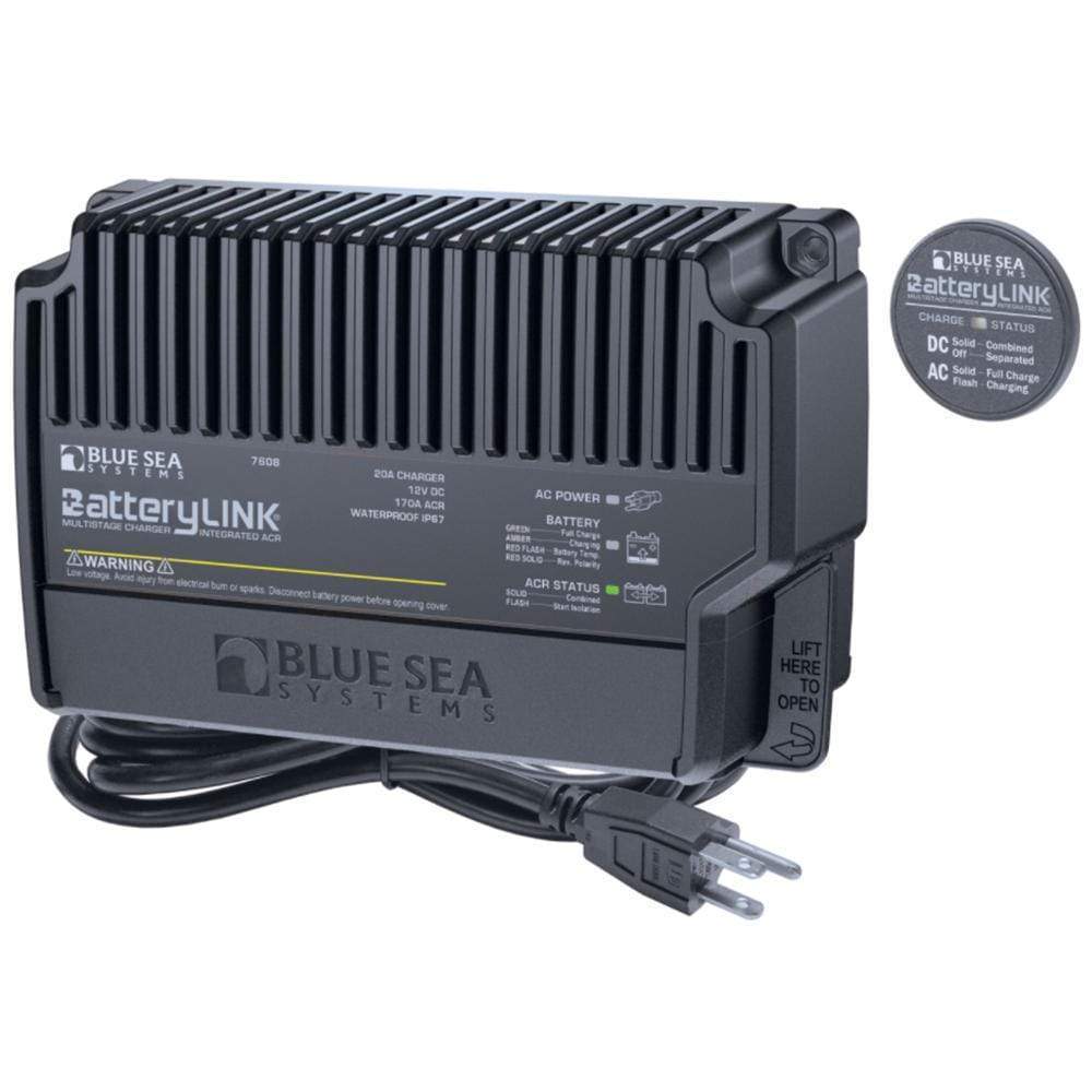 Blue Sea Batterylink 12v 20a 2-Bank Charger #7608