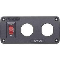 Blue Sea System Qualifies for Free Shipping Blue Sea Below Deck Panel 2 Socket Blank #4354