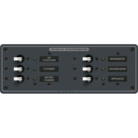 Blue Sea System Qualifies for Free Shipping Blue Sea Breaker Panel 120v AC 6-Position #8097