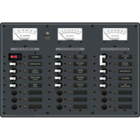Blue Sea System Qualifies for Free Shipping Blue Sea Breaker Panel 16-12v 8-120v AC #8084