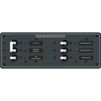 Blue Sea System Qualifies for Free Shipping Blue Sea Breaker Panel 230v AC 6-Position #8199