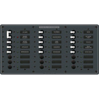 Blue Sea System Qualifies for Free Shipping Blue Sea Breaker Panel AC Main Plus 22-Position European White #8565