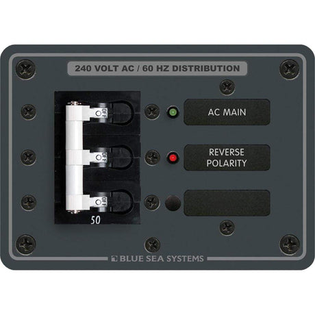 Blue Sea System Qualifies for Free Shipping Blue Sea C-Series 50a AC 3-Pole Main Only #7372