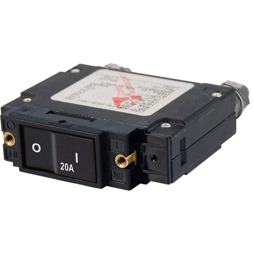 Blue Sea System Qualifies for Free Shipping Blue Sea C-Series Rocker Circuit Breaker 20a #7543