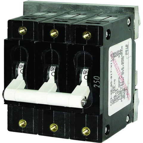 Blue Sea System Qualifies for Free Shipping Blue Sea C-Series Triple-Pole Circuit Breaker 60a #7288