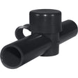 Blue Sea System Qualifies for Free Shipping Blue Sea Cable Cap Dual Entry Black #4002