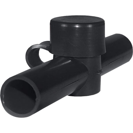 Blue Sea System Qualifies for Free Shipping Blue Sea Cable Cap Dual Entry Black #4002