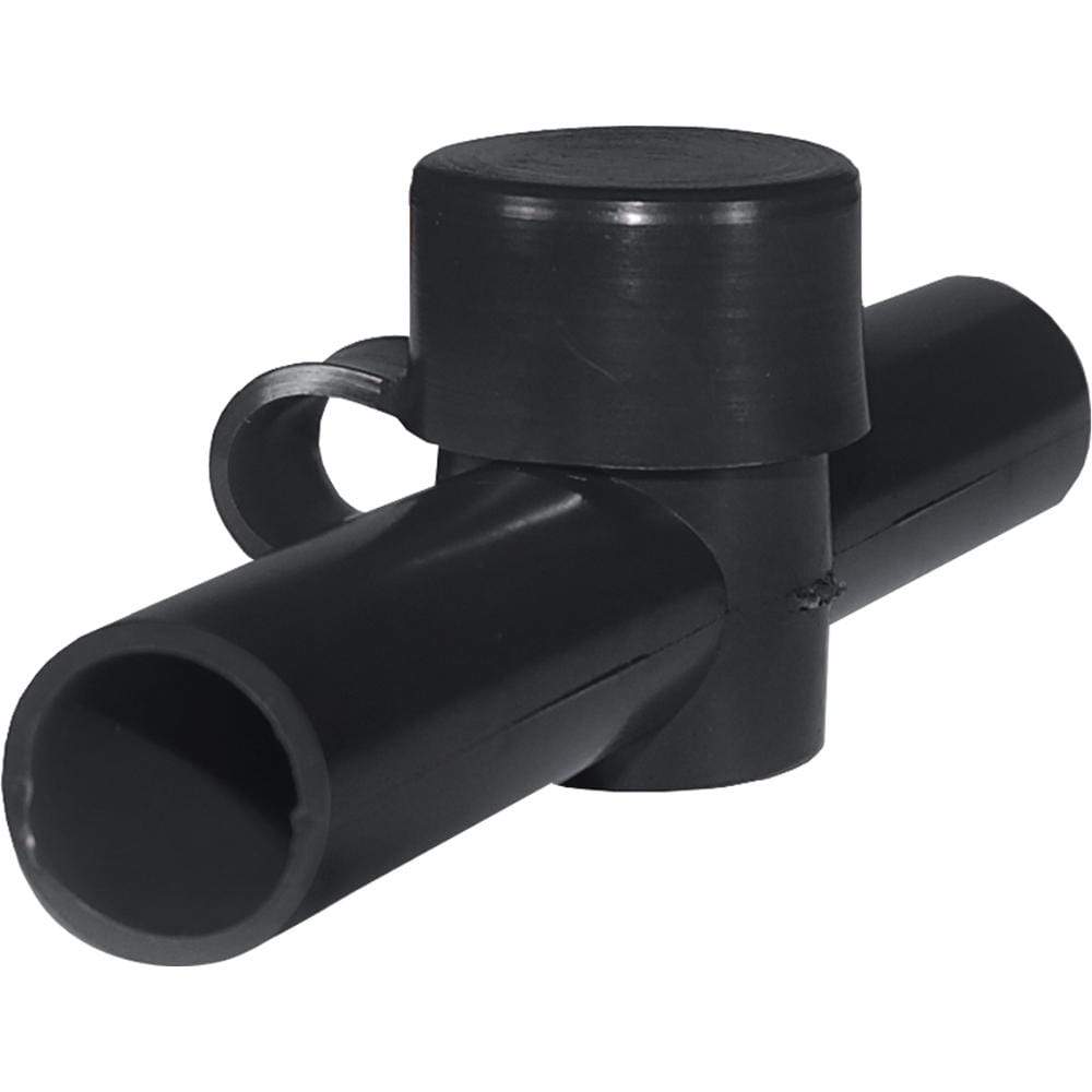 Blue Sea System Qualifies for Free Shipping Blue Sea Cable Cap Dual Entry Black #4002