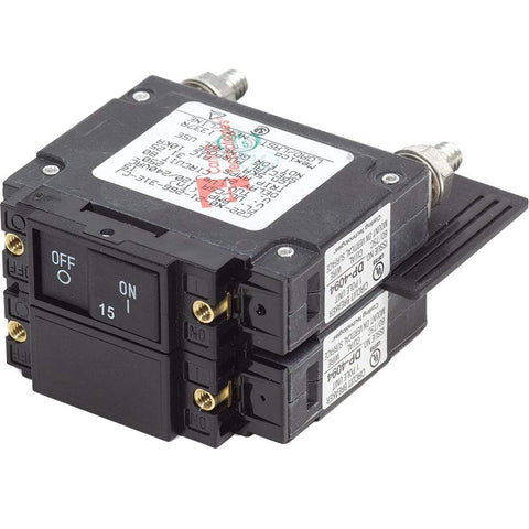 Blue Sea System Qualifies for Free Shipping Blue Sea Circuit Breaker 15a AC Flat Rocker UL-489 #7462