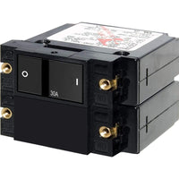 Blue Sea System Qualifies for Free Shipping Blue Sea Circuit Breaker A2 Flat Rocker 30a #7414