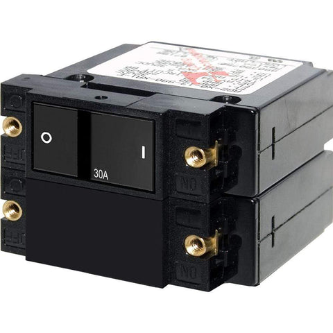 Blue Sea System Qualifies for Free Shipping Blue Sea Circuit Breaker A2 Flat Rocker 30a #7414