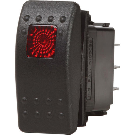 Blue Sea System Qualifies for Free Shipping Blue Sea Contura II SPDT Switch On-Off-On Black #7943