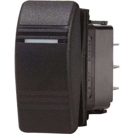 Blue Sea System Qualifies for Free Shipping Blue Sea Contura III SPDT Switch On-Off-On Black #7945