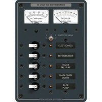 Blue Sea System Qualifies for Free Shipping Blue Sea DC 5-Position Toggle Branch Circuit Breaker Panel #8081