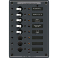 Blue Sea System Qualifies for Free Shipping Blue Sea DC 8-Position Circuit Breaker White Switches #8023