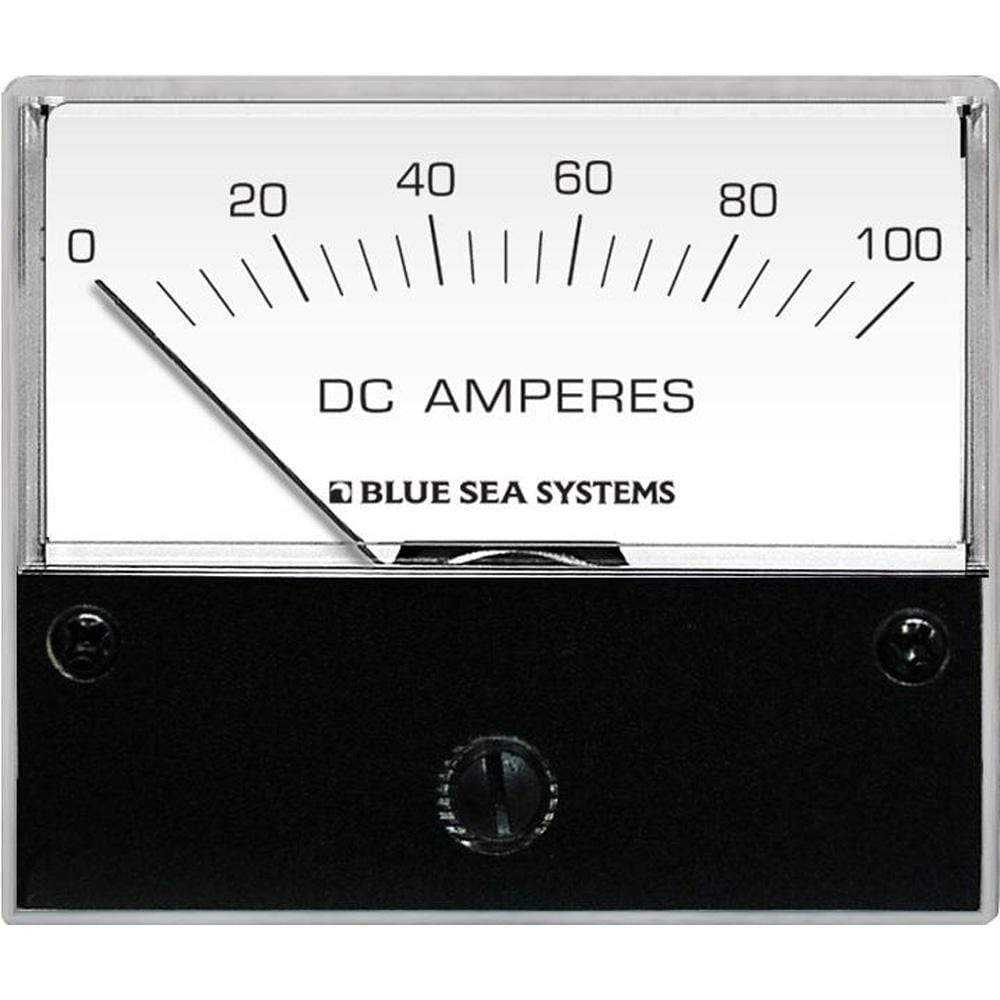 Blue Sea System Qualifies for Free Shipping Blue Sea DC Analog Ammeter 2-3/4" Face 0-100a #8017