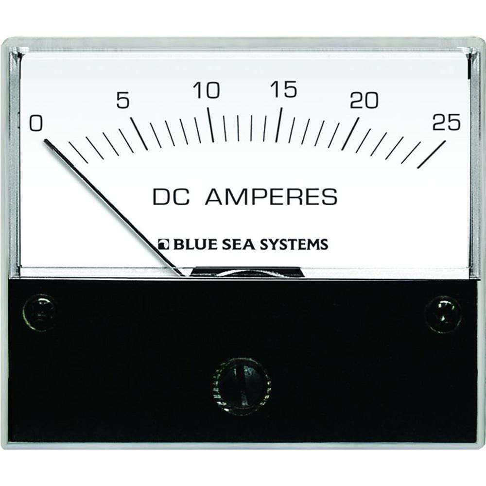 Blue Sea System Qualifies for Free Shipping Blue Sea DC Analog Ammeter 2-3/4" Face 0-25a #8005