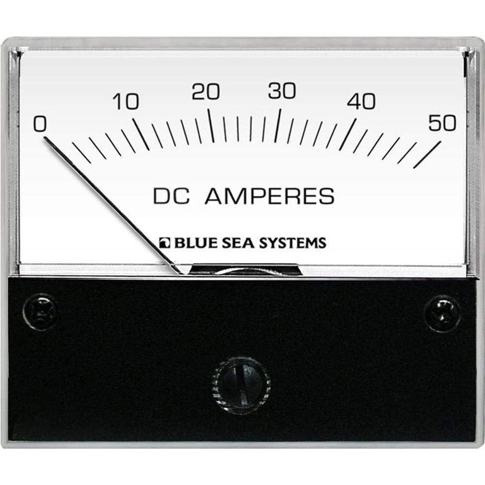 Blue Sea System Qualifies for Free Shipping Blue Sea DC Analog Ammeter 2-3/4 Face 0-50a #8022