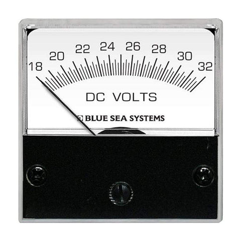 Blue Sea System Qualifies for Free Shipping Blue Sea DC Analog Micro Voltmeter 2" Face 18-32v #8243