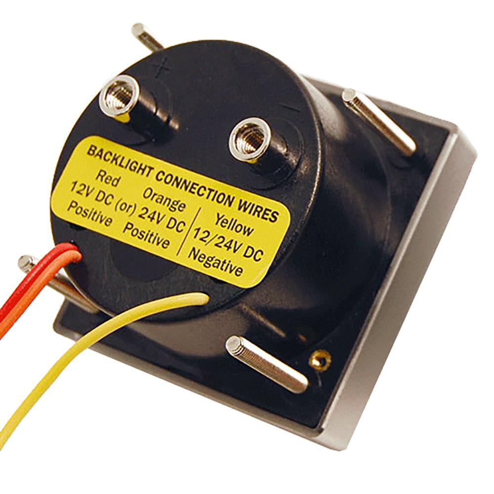 Blue Sea DC Analog Micro Voltmeter 2" Face 18-32v #8243