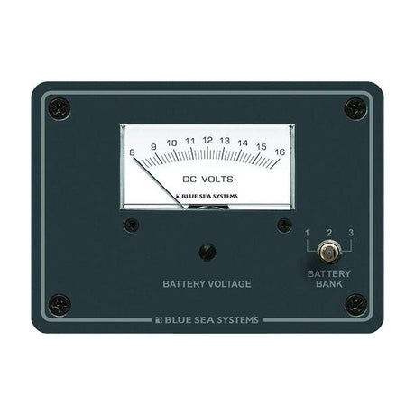 Blue Sea System Qualifies for Free Shipping Blue Sea DC Analog Voltmeter with Panel #8015
