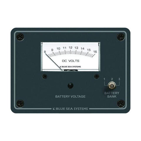 Blue Sea System Qualifies for Free Shipping Blue Sea DC Analog Voltmeter with Panel #8015