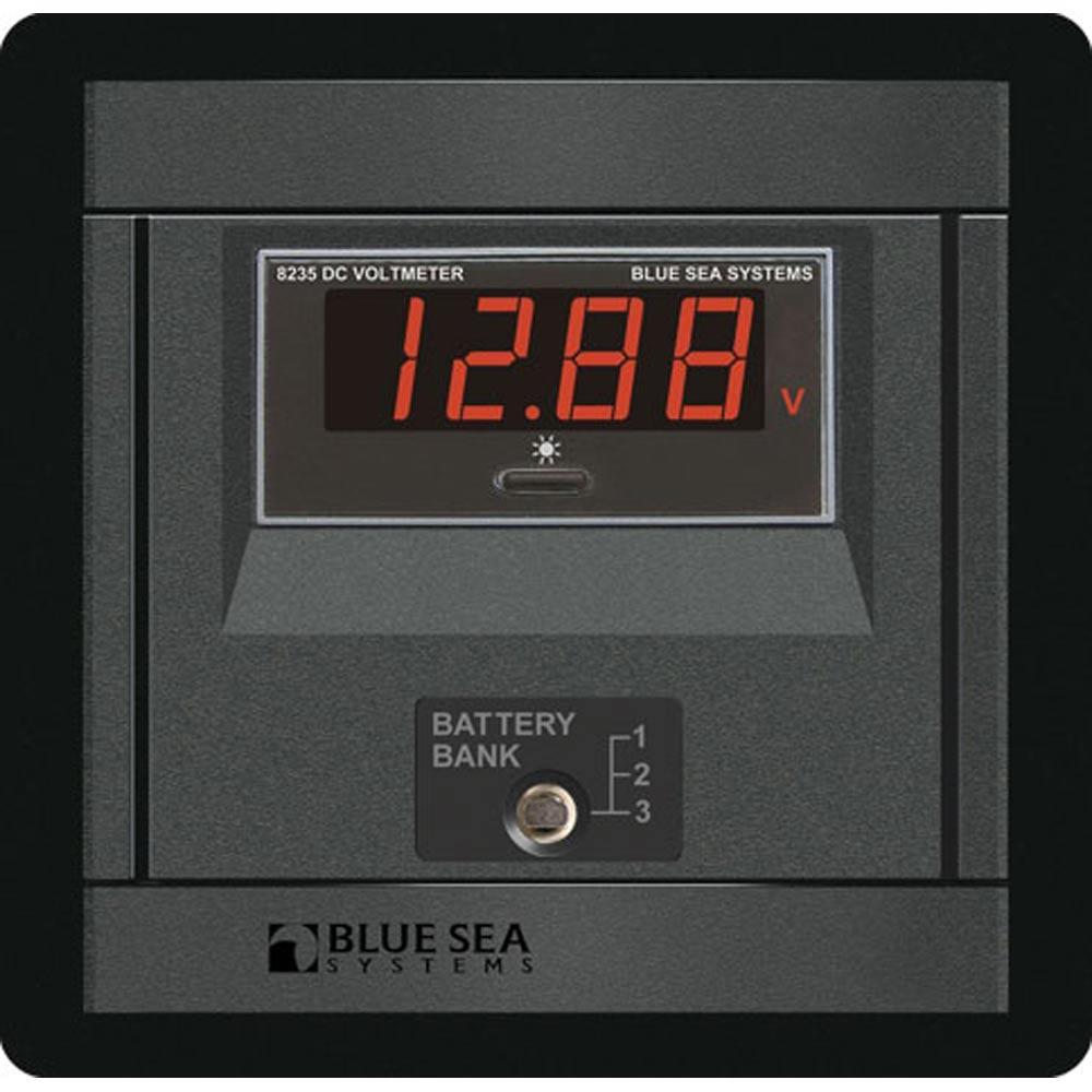 Blue Sea System Qualifies for Free Shipping Blue Sea DC Digital Volmeter Panel 7-60v #1474