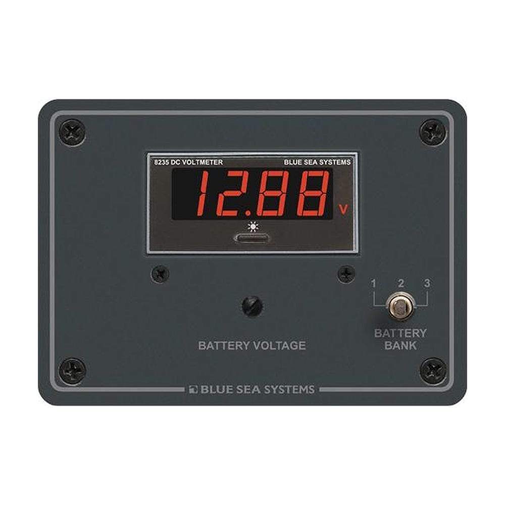Blue Sea System Qualifies for Free Shipping Blue Sea DC Digital Voltmeter Panel #8051