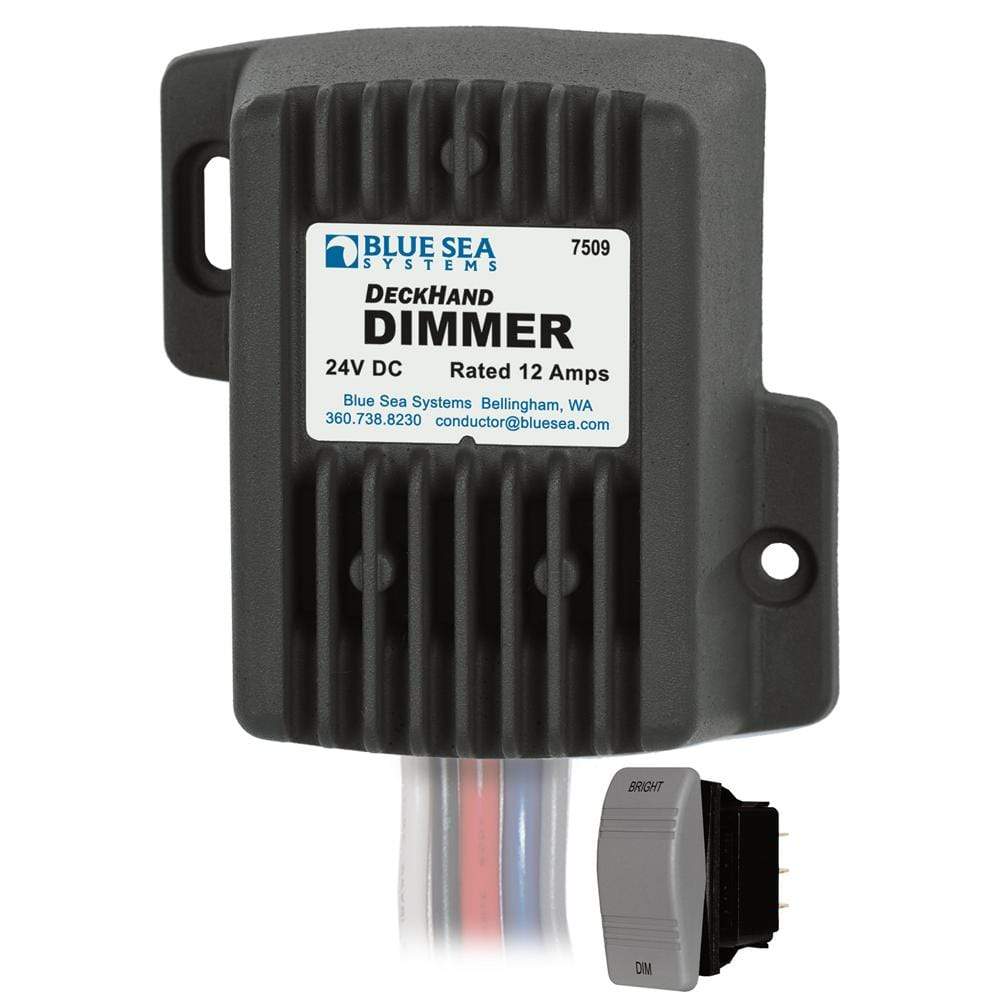 Blue Sea System Qualifies for Free Shipping Blue Sea Deckhand Dimmer 12a 24v #7509
