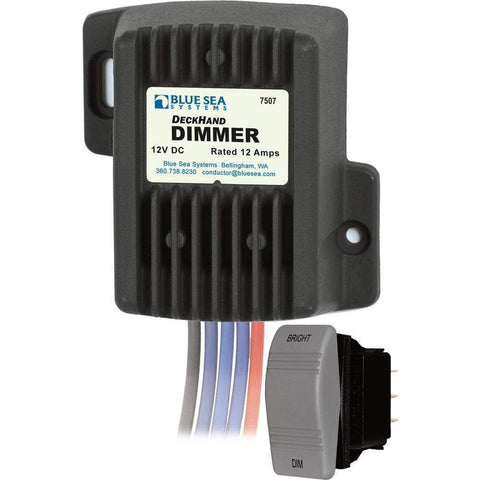 Blue Sea System Qualifies for Free Shipping Blue Sea Deckhand Dimmer 12a #7507