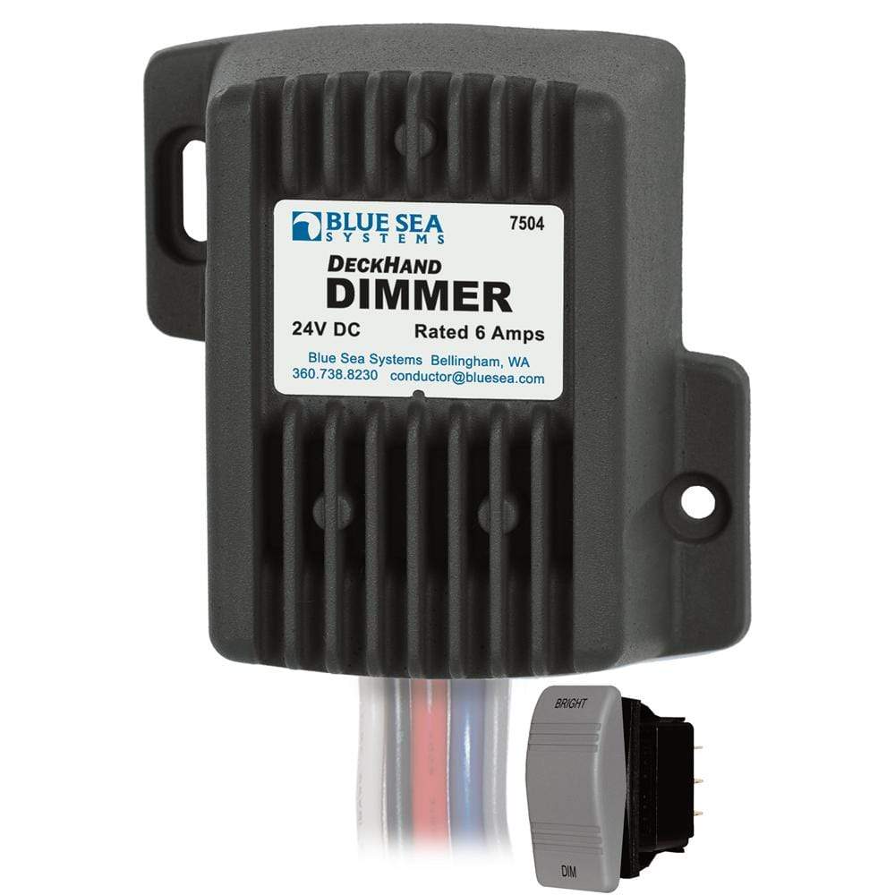 Blue Sea System Qualifies for Free Shipping Blue Sea Deckhand Dimmer 6a 24v #7504