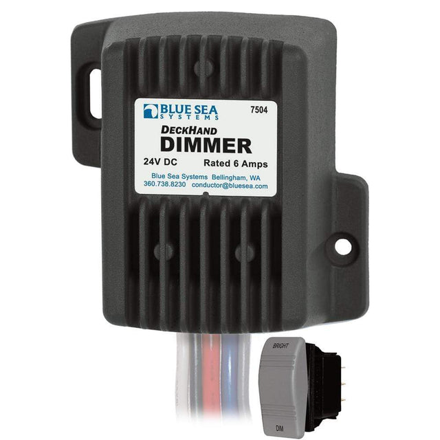 Blue Sea System Qualifies for Free Shipping Blue Sea Deckhand Dimmer 6a 24v #7504