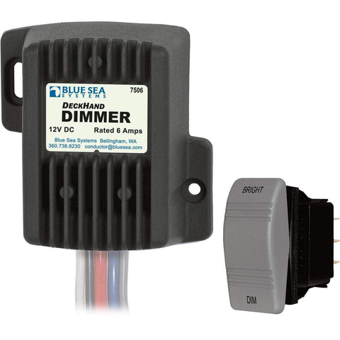 Blue Sea System Qualifies for Free Shipping Blue Sea Deckhand Dimmer 6a #7506