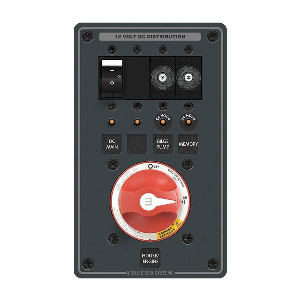 Blue Sea System Qualifies for Free Shipping Blue Sea Dual-Battery m-Series Dual Circuit Plus #8686