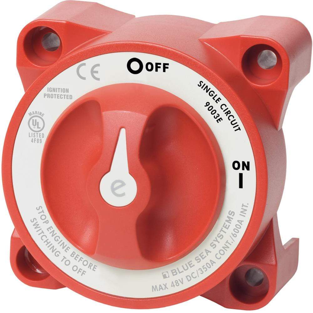Blue Sea System Qualifies for Free Shipping Blue Sea e-Series Battery Switch Single Circuit ON/OFF #9003E