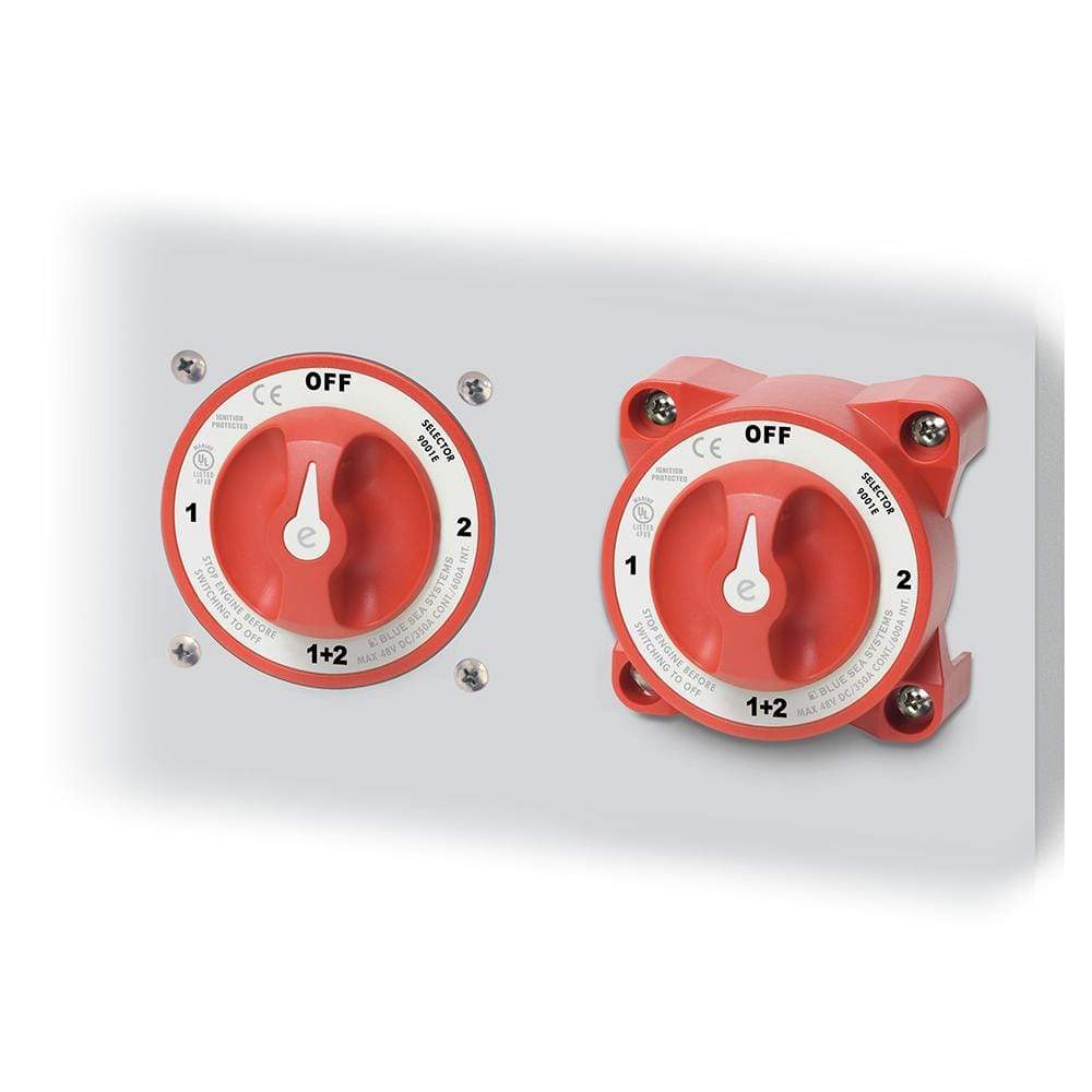 Blue Sea System Qualifies for Free Shipping Blue Sea e-Series Battery Switch with Alternator Field Disc #9002E