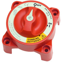 Blue Sea System Qualifies for Free Shipping Blue Sea e-Series Dual-Circuit Plus Battery Switch #5511E