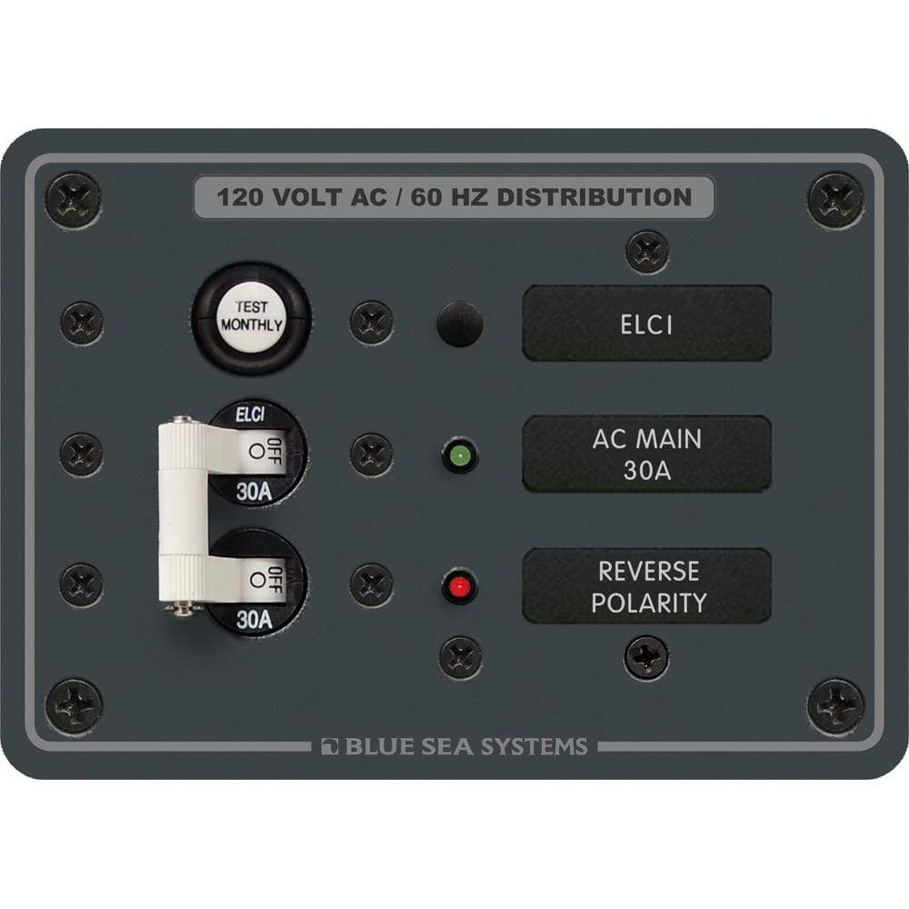 Blue Sea System Qualifies for Free Shipping Blue Sea ELCI GFCI Panel #8100
