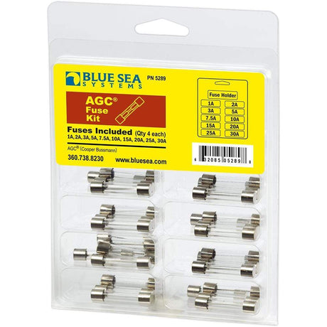 Blue Sea System Qualifies for Free Shipping Blue Sea Fuse AGC 41-Piece Kit #5289